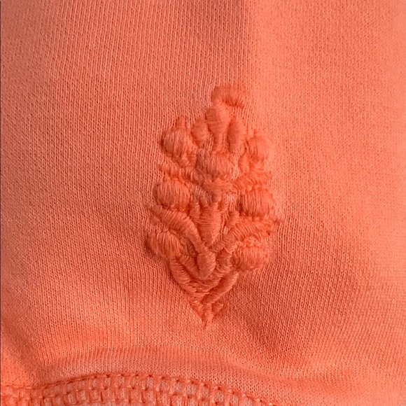 Free People Movement Final Call Hoodie in Neon Coral Size Large - Picture 9 of 11